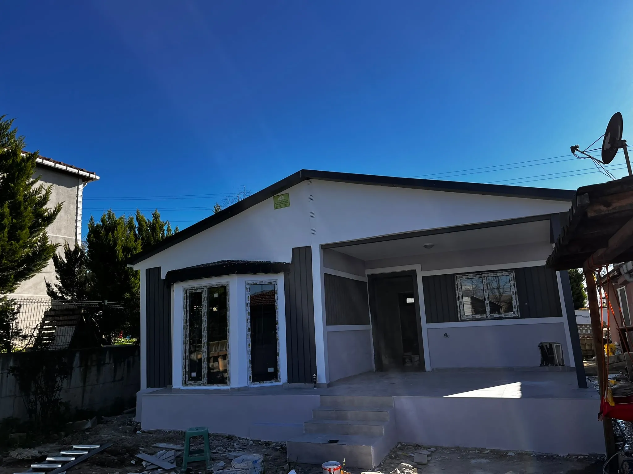 Edirne Keşan Büyük Mandra Köyü'nde Hayata Geçirdiğimiz Prefabrik Ev Projemiz