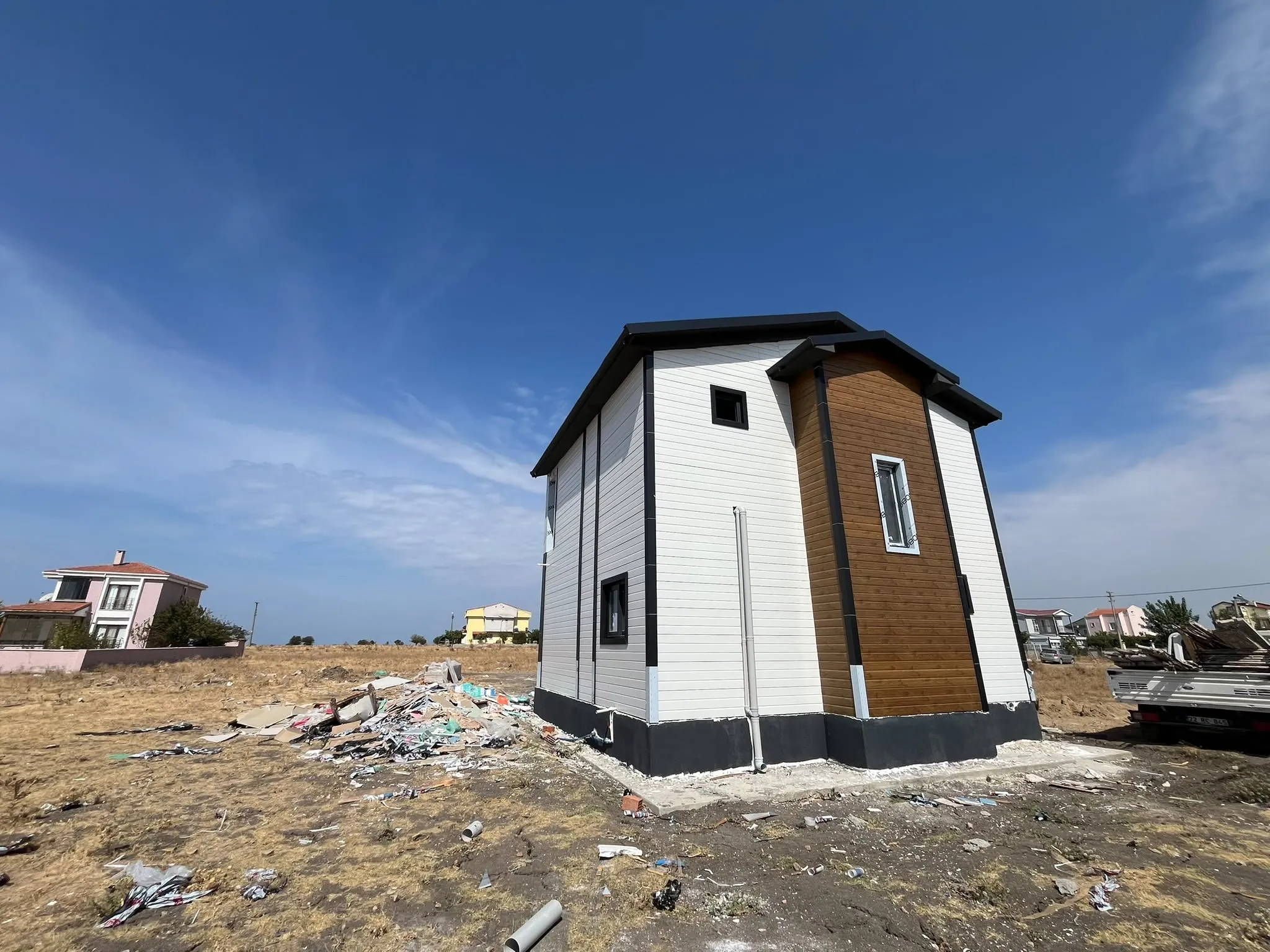 Edirne Keşan Enez İlçesi'nde Hayata Geçirdiğimiz İki Katlı Çelik Yapı Projemiz